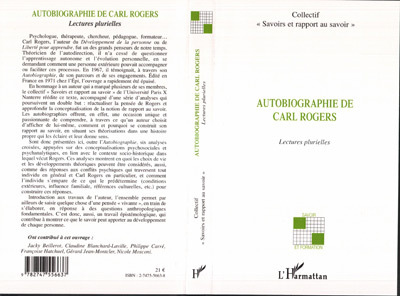 Image de Autobiographie de Carl Rogers