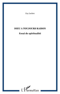 Picture of DIEU A TOUJOURS RAISON