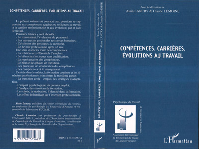 Picture of Compétences, carrières, évolutions au travail