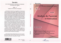 Picture of Analyse de l'activité et formation (revue savoir)