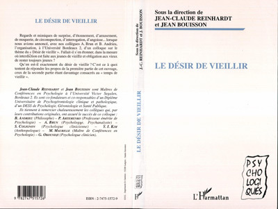 Image de LE DÉSIR DE VIEILLIR
