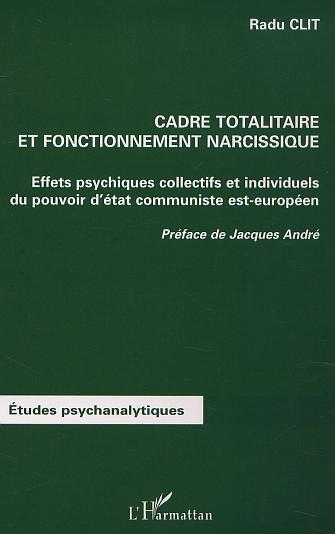 Image de CADRE TOTALITAIRE ET FONCTIONNEMENT NARCISSIQUE