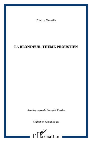 Image de La blondeur, thème proustien