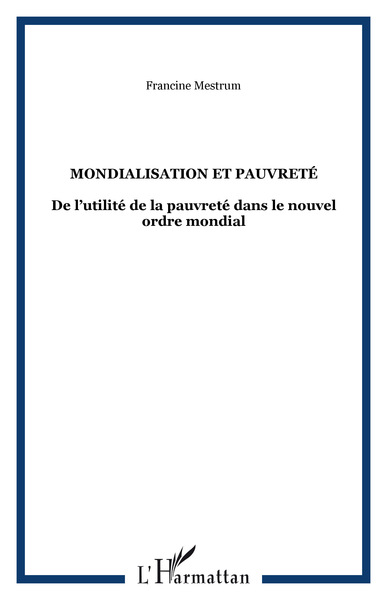 Picture of MONDIALISATION ET PAUVRETÉ