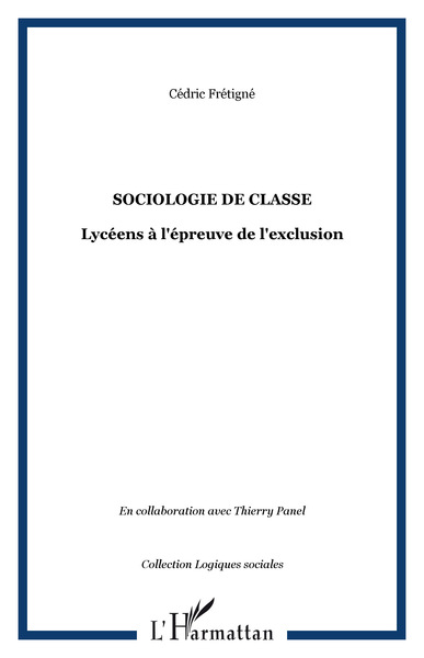 Picture of SOCIOLOGIE DE CLASSE
