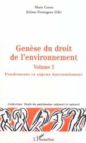 Picture of GÉNÈSE DU DROIT DE L'ENVIRONNEMENT