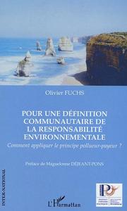 Picture of Pour une définition communautaire de la responsabilité environnementale