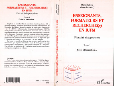 Image de Enseignants, formateurs et recherche(s) en IUFM
