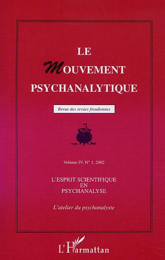 Picture of L'esprit scientifique en psychanalyse