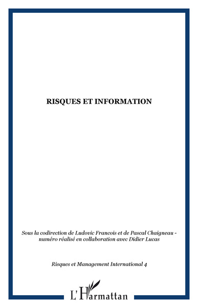 Image de Risques et information