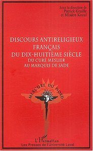 Image de Discours antireligieux français du dix-huitième siècle