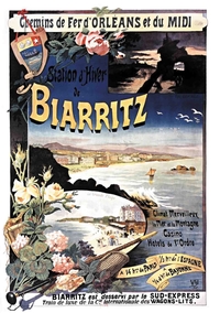 Image de Carnet Ligné, Biarritz station d'hiver