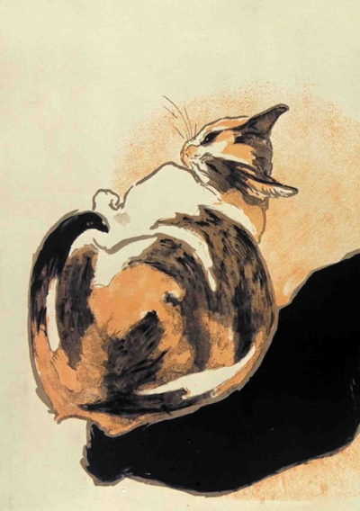 Image de Carnet ligné, Chat