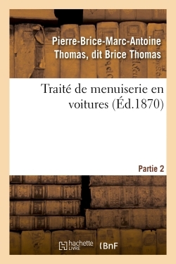 Picture of Traité de menuiserie en voitures. Partie 2