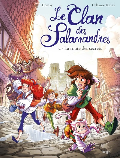 Image de Le Clan des Salamandres - Tome 2 La route des secrets