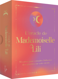 Picture of L'oracle de Mademoiselle Lili - Coffret de 55 cartes avec un livret de 80 pages - Découvrez les messages délivrés par les astres.