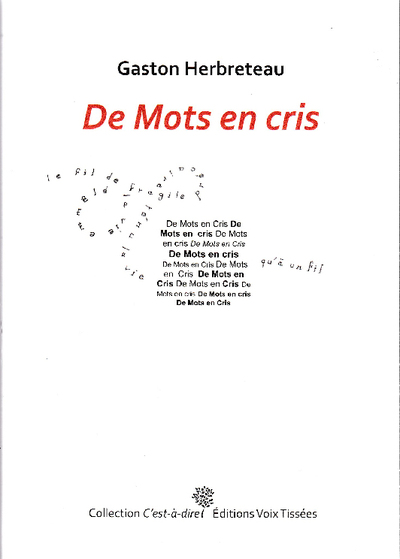 Picture of Echos des cris tus