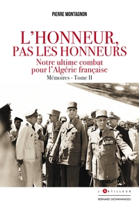 Image de L'Honneur pas les honneurs. Mémoires tome II