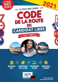 Image de code de la route 2021 en candidat libre