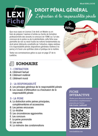Image de Droit pénal général