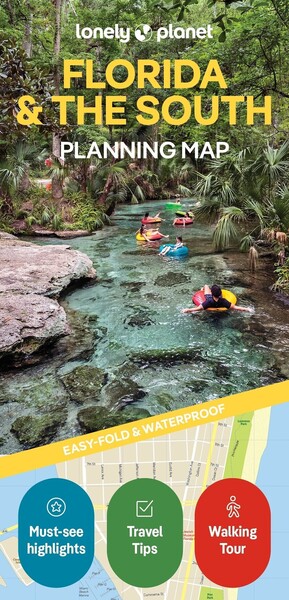 Image de Florida & the South Planning Map 1ed -anglais-