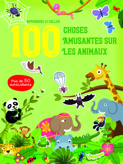 Image de Apprendre et coller 100 choses amusantes sur les animaux