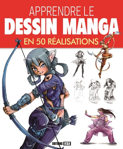 Picture of apprendre le dessin manga en 50 realisations