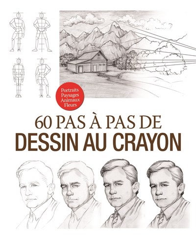 Picture of 60 pas a pas de dessin au crayon