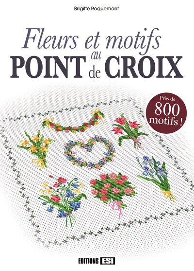 Picture of FLEURS ET MOTIFS AU POINT DE CROIX