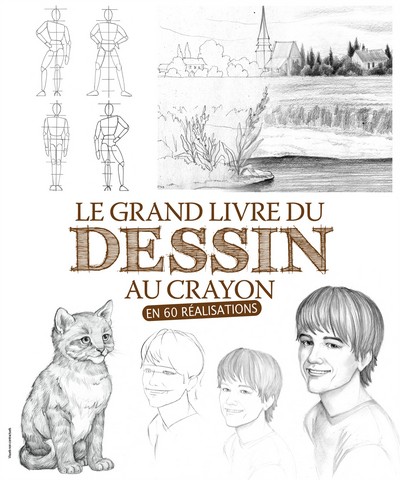 Picture of grand livre du dessin au crayon en 60 realisations