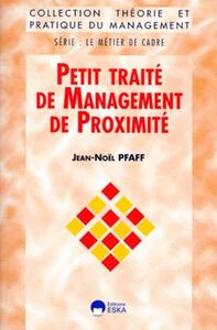 Picture of PETIT TRAITE DE MANAGEMENT DE PROXIMITE