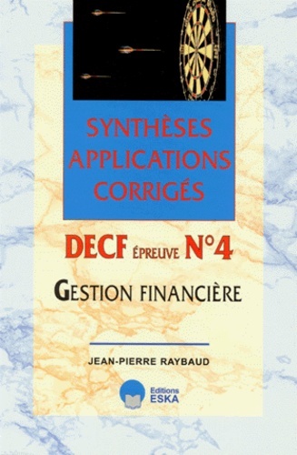 Image de DECF N 4-GESTION FINANCIERE-SYNTHESES APPET CORRIGEES