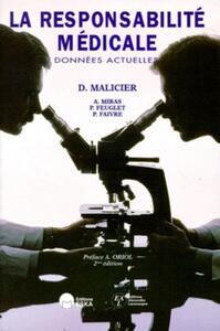 Image de RESPONSABILITE MEDICALE (LA)