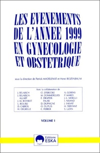 Image de EVENEMENTS AN. 1999 GYNECO. OBSTETRIQUE