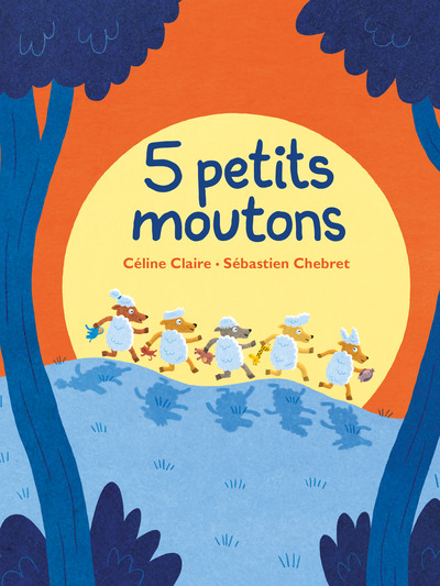 Image de 5 petits moutons