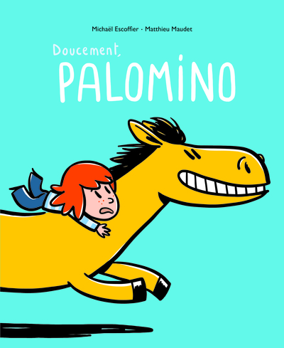 Image de doucement, palomino!
