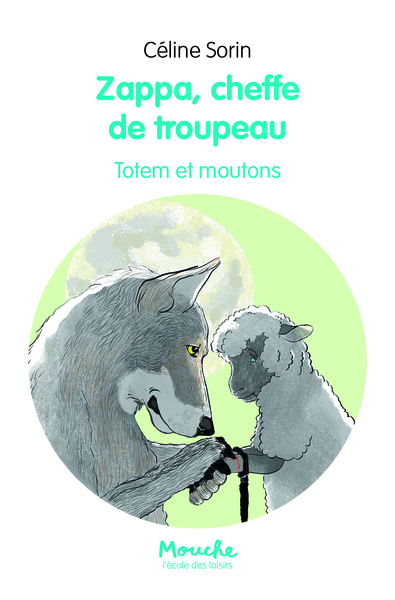 Image de Zappa, cheffe de troupeau - Totem et moutons
