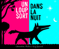 Image de Loup sort dans la nuit (Un)