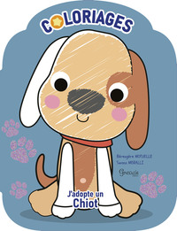 Image de Premiers coloriages - J'adopte un chiot
