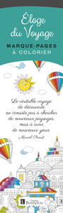 Image de Marque-pages à colorier : Éloge du voyage