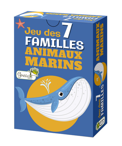 Image de 7 familles animaux marins