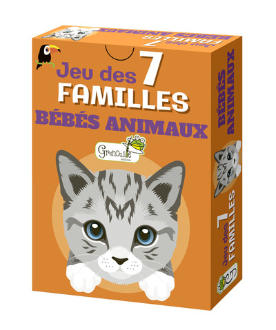 Image de 7 familles bébés animaux