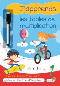 Picture of J'apprends les tables de multiplication