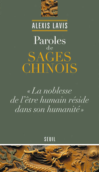 Picture of Paroles de sages chinois