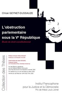 Picture of L'obstruction parlementaire sous la Ve République