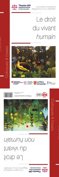 Image de Le droit du vivant humain / Le droit du vivant non humain