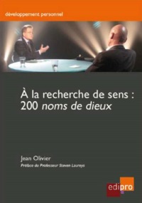 Picture of A LA RECHERCHE DE SENS : 200 NOMS DE DIEUX