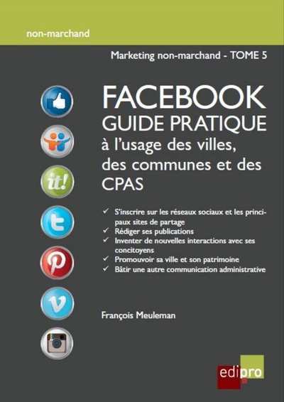 Picture of facebook guide pratique à l'usage des villes, des communes et des cpas