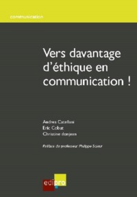 Picture of VERS D AVANTAGE  ETHIQUE EN COMMUNICATION