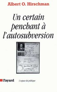 Image de Un certain penchant à l'autosubversion